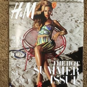 Beyoncé Knowles Exclusive H&M Magazine Cover 2013 Terry Richardson Doutzen Kroes